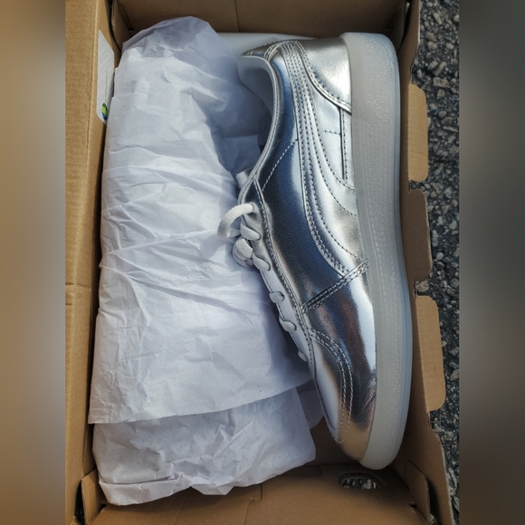 WOMENS PUMA PALERMO CHROME Size: 7.5 - Picture 8 of 9